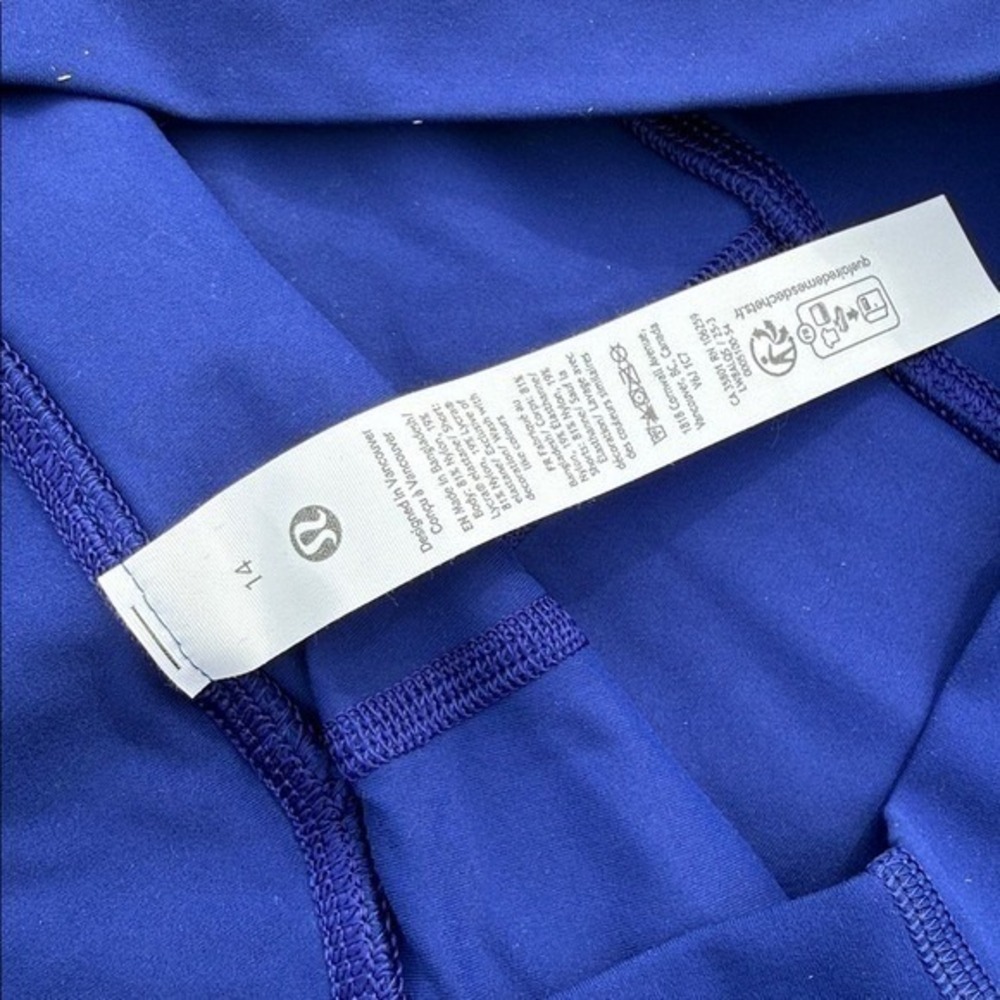 Lululemon Align High-Rise Skirt deep sea blue size 14 nwt 💙 - Picture 4 of 6